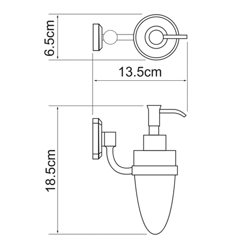 Дозатор Wasserkraft Oder K-3099