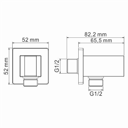 Шланговое подключение Wasserkraft A086