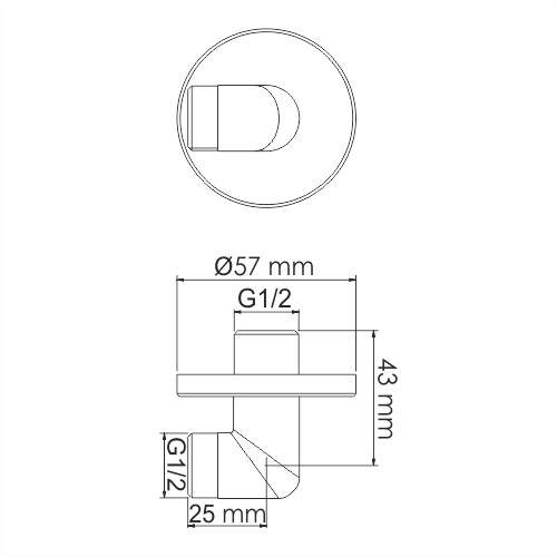 Шланговое подключение Wasserkraft A134