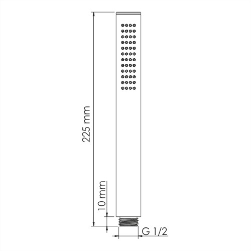 Душевая лейка Wasserkraft A137