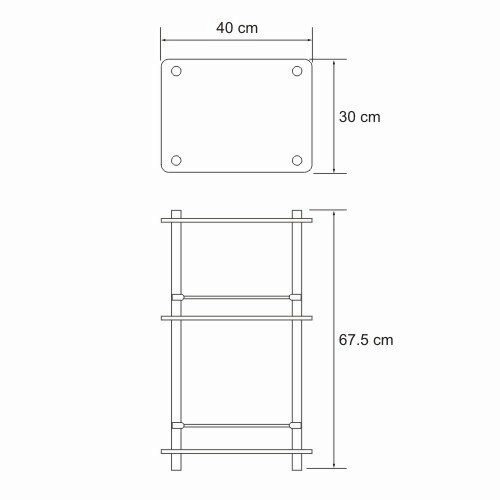 Полка Wasserkraft K-4033