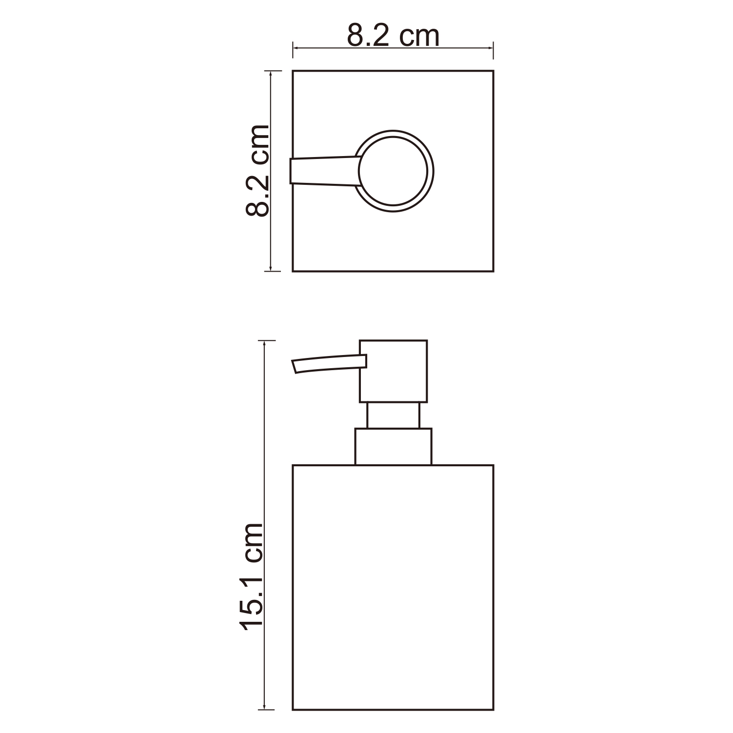 Дозатор Wasserkraft Leine K-3899