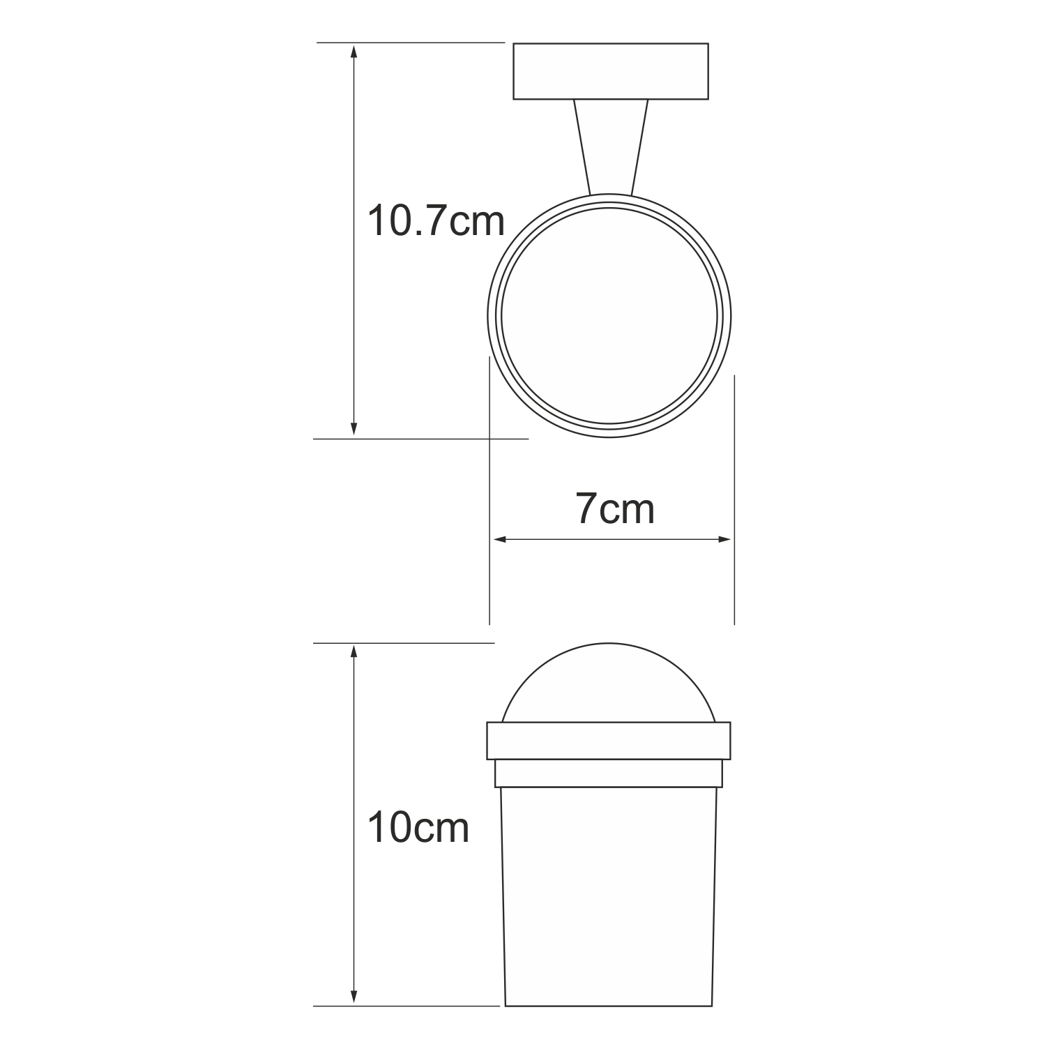 Стакан Wasserkraft Isen K-4028