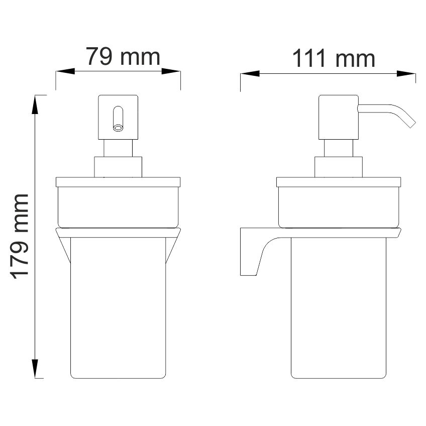 Дозатор Wasserkraft Wiese К-8999