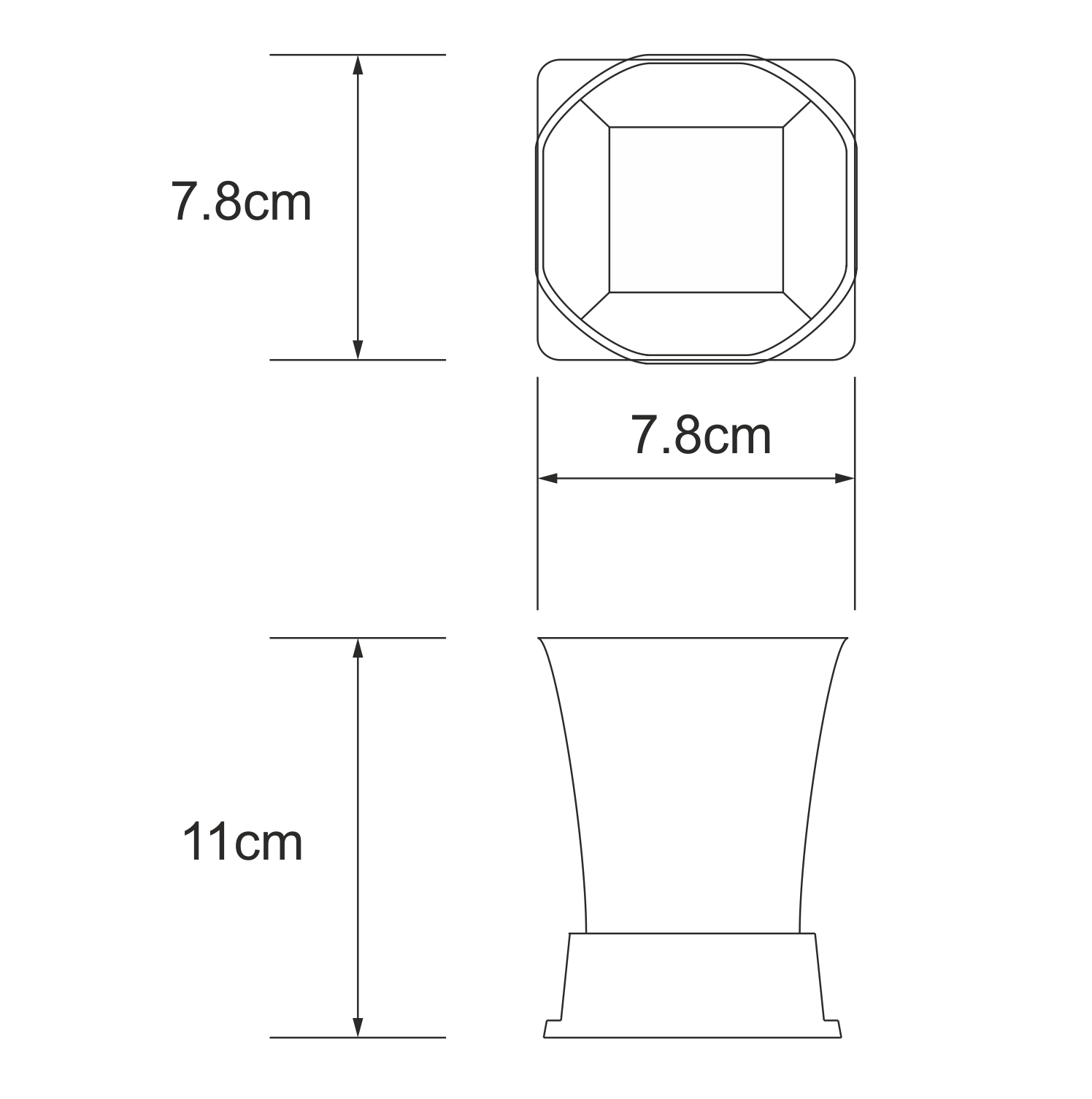 Стакан Wasserkraft Amper K-5428black