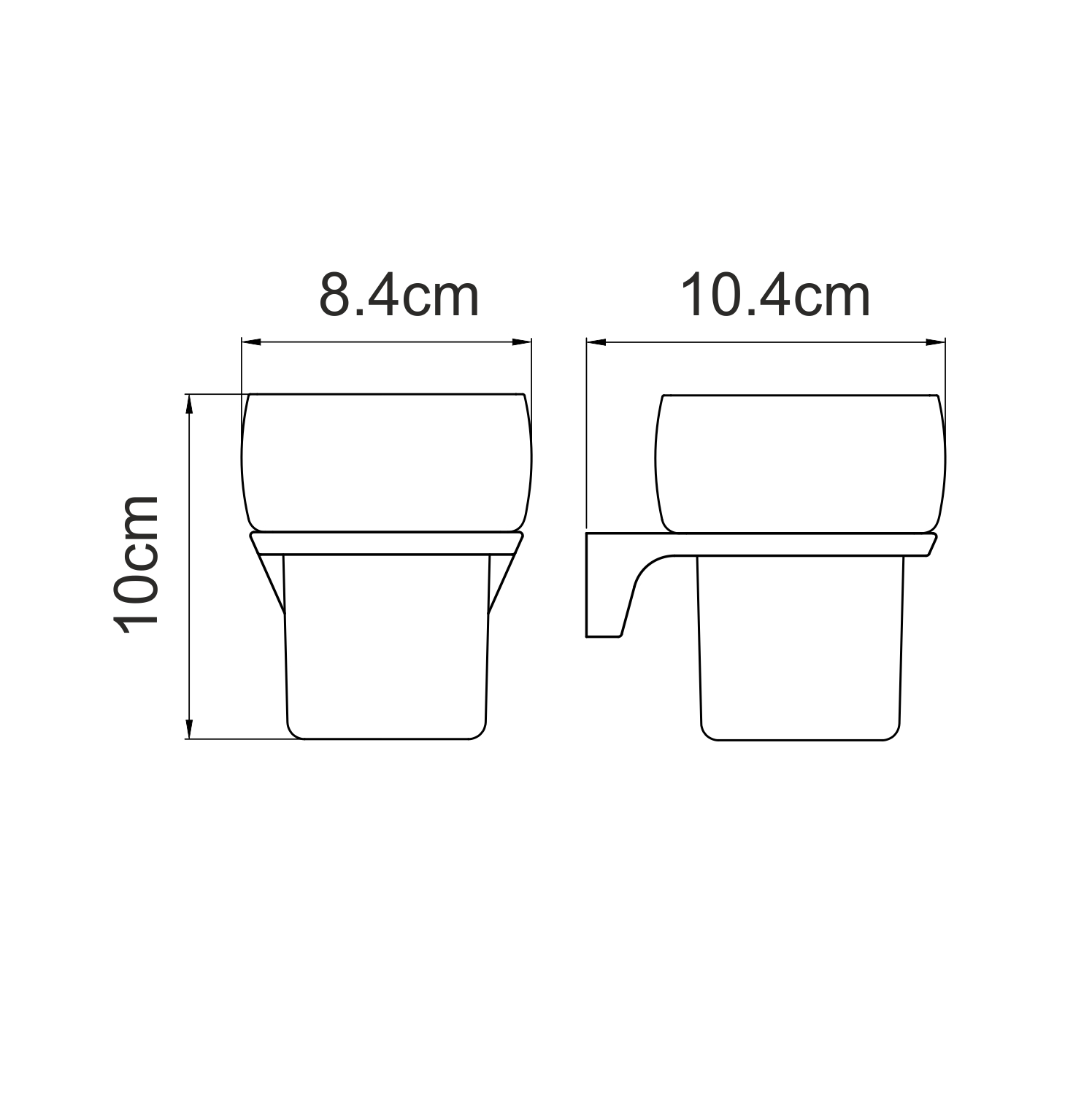 Стакан Wasserkraft Aisch K-5928