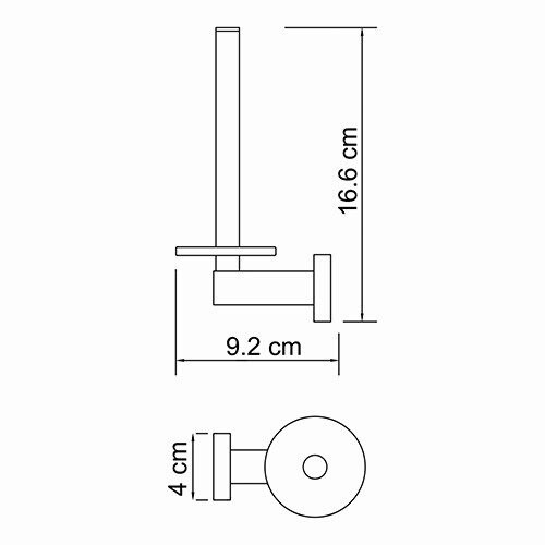 Держатель для запасных рулонов Wasserkraft Lippe K-6597