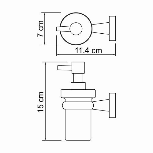 Дозатор Wasserkraft Lippe K-6599