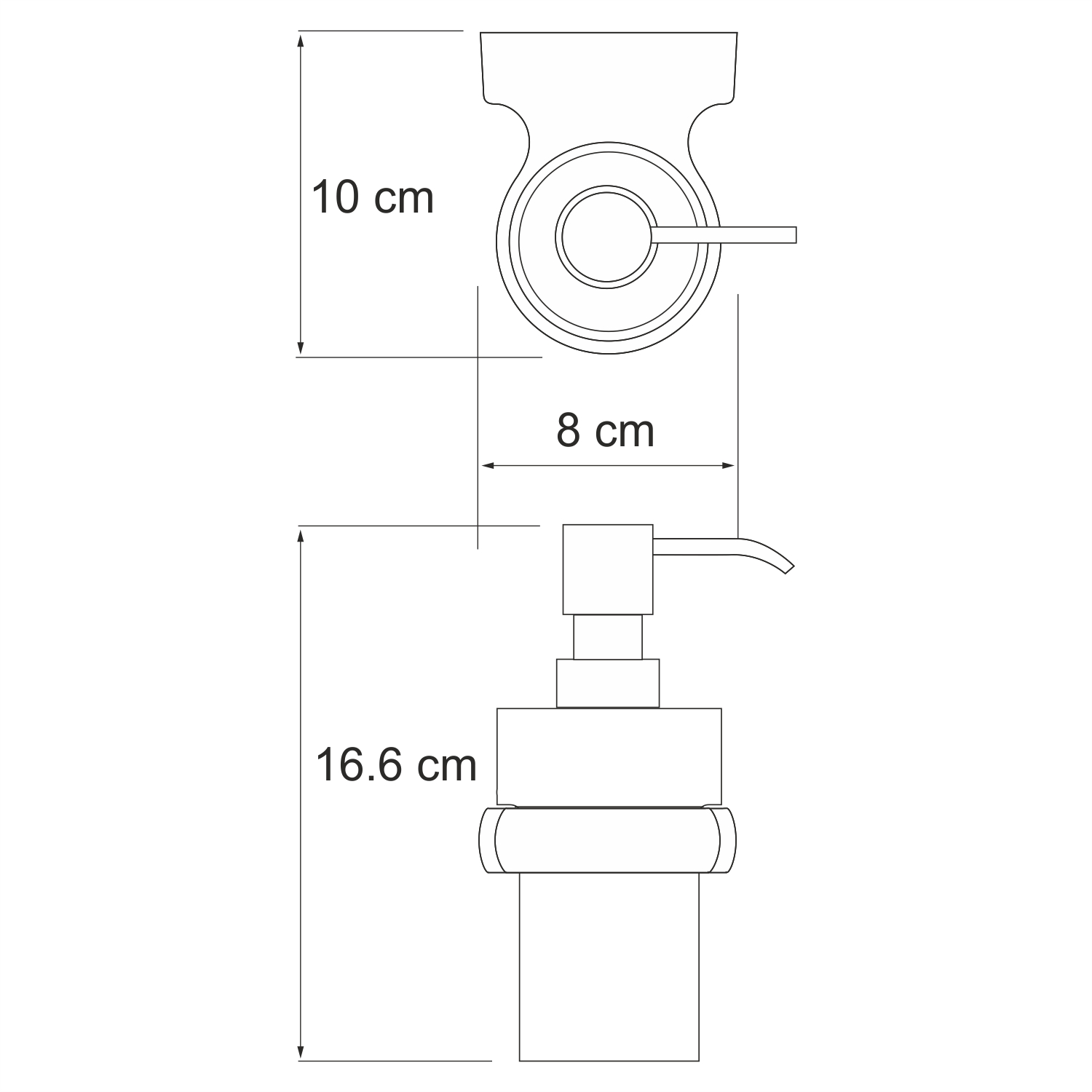 Дозатор Wasserkraft Berkel K-6899