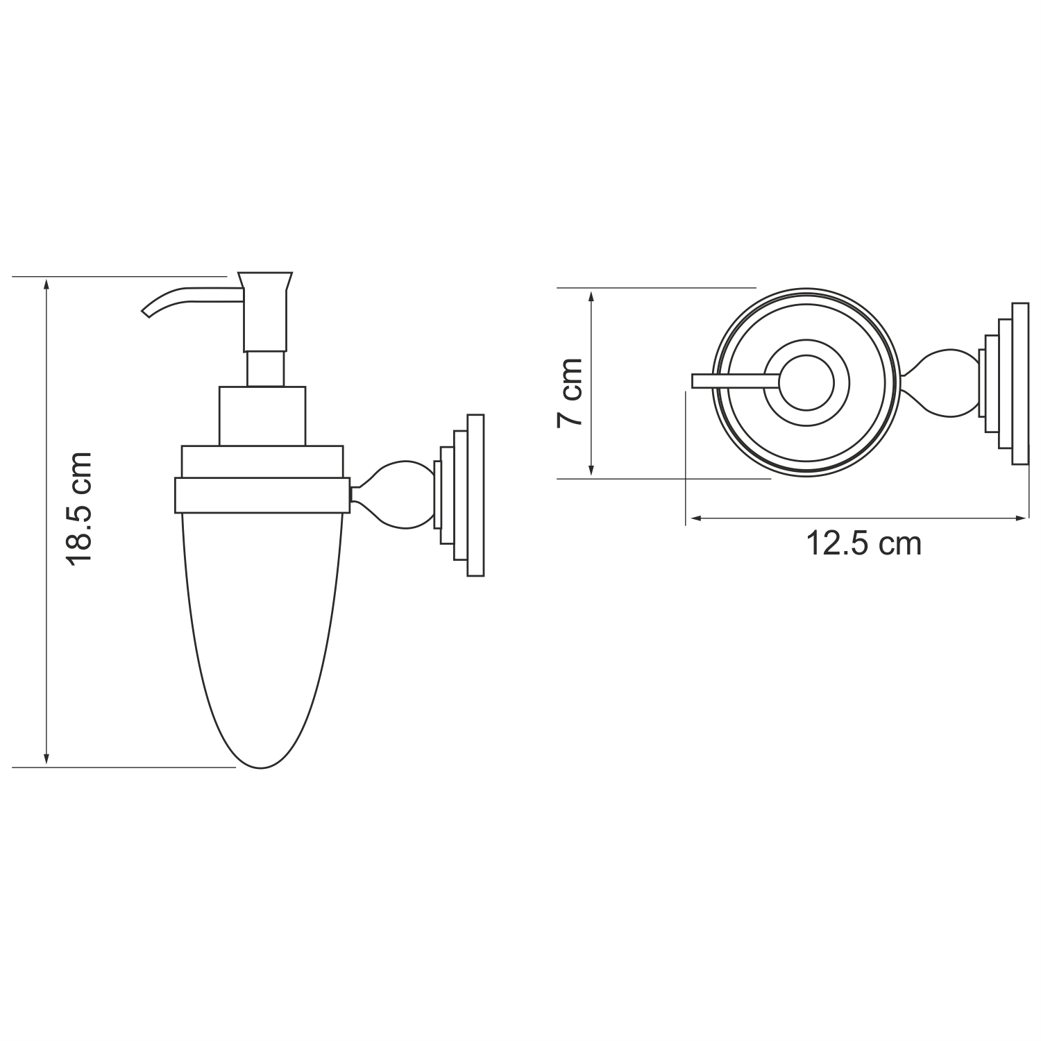 Дозатор Wasserkraft Ammer K-7099