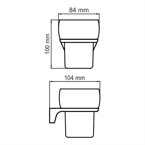 Стакан Wasserkraft Wiese К-8928