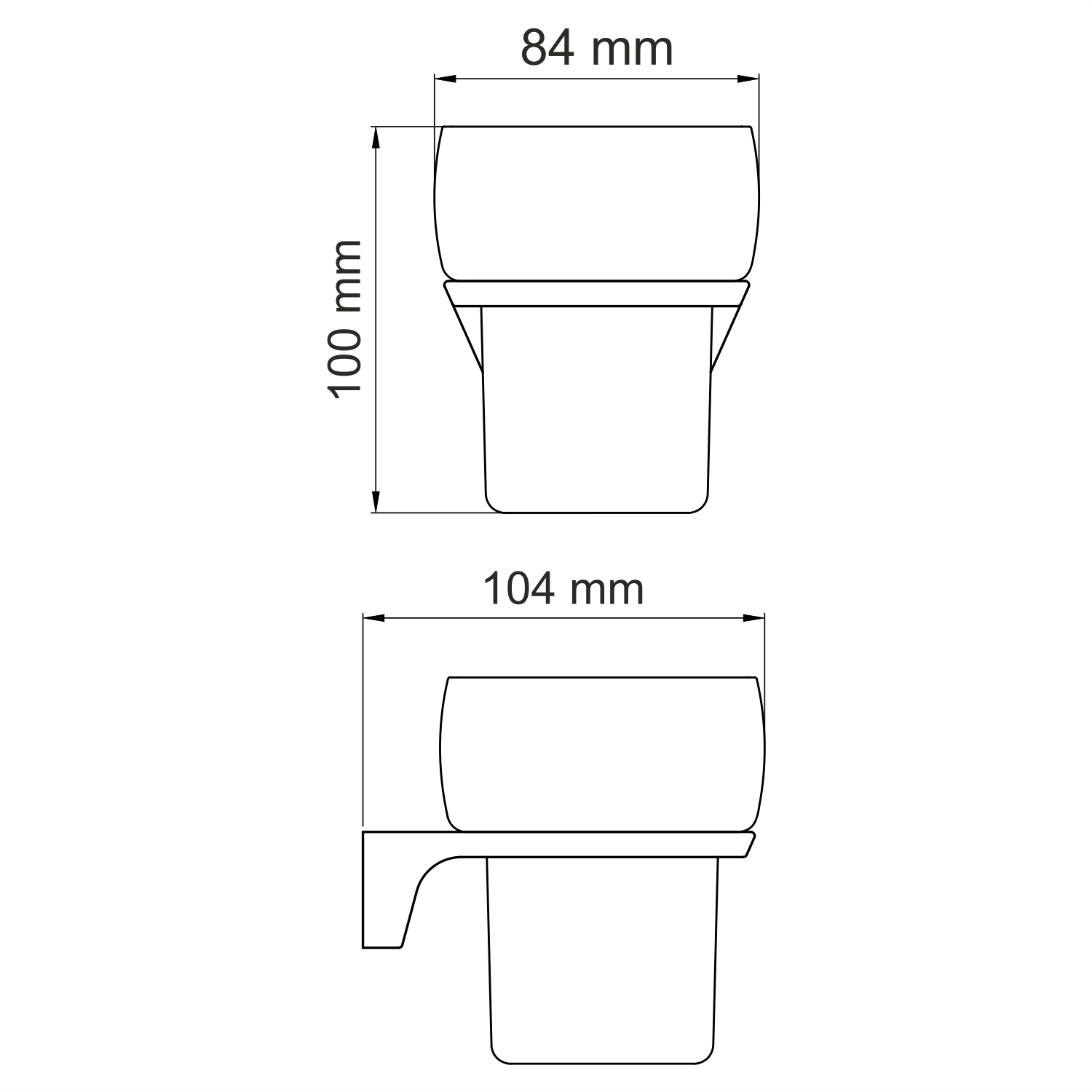 Стакан Wasserkraft Elbe К-7228