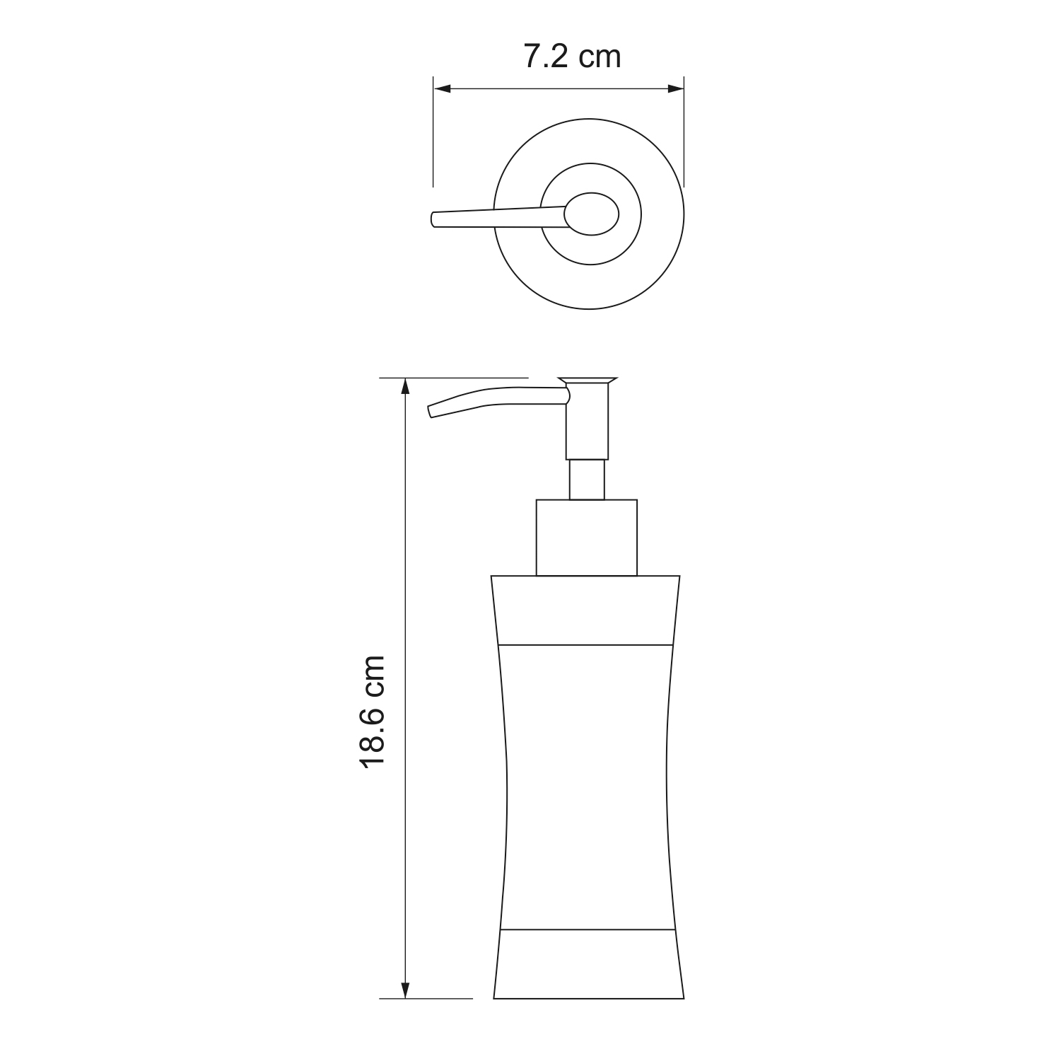 Дозатор Wasserkraft Wern K-7599