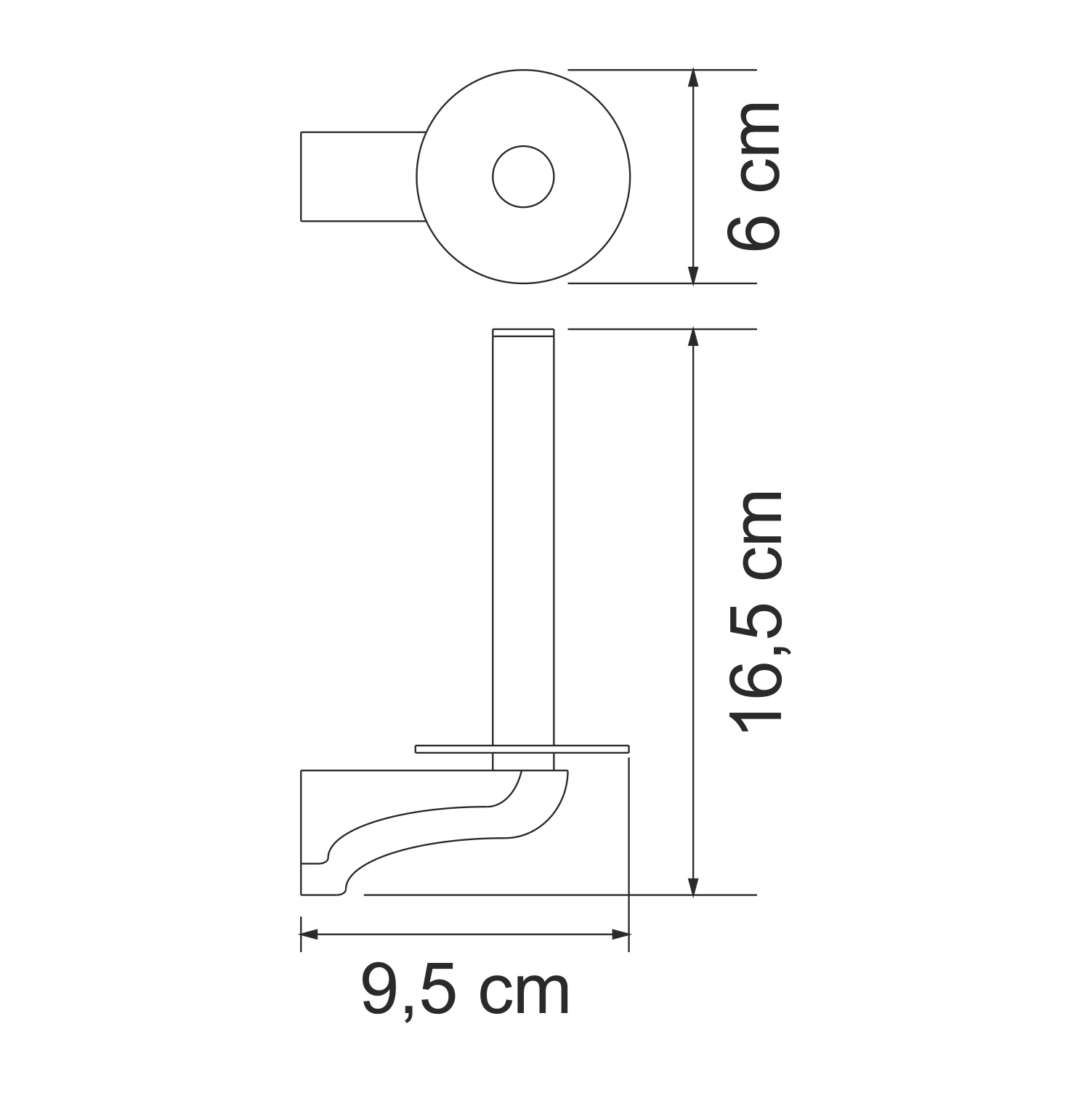 Держатель для запасных рулонов Wasserkraft Kammel K-8397 вертикальный