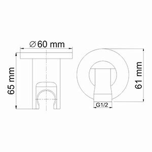 Шланговое подключение Wasserkraft A099