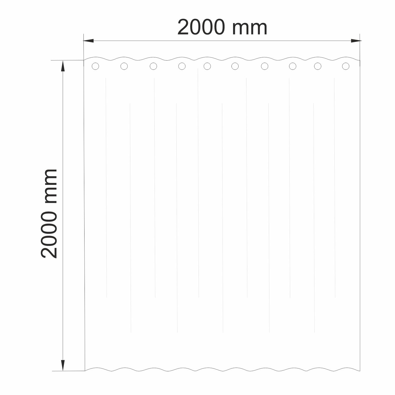 Штора для ванной Wasserkraft Isen SC-40102