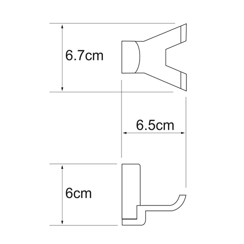 Крючок Wasserkraft Leine K-5023D