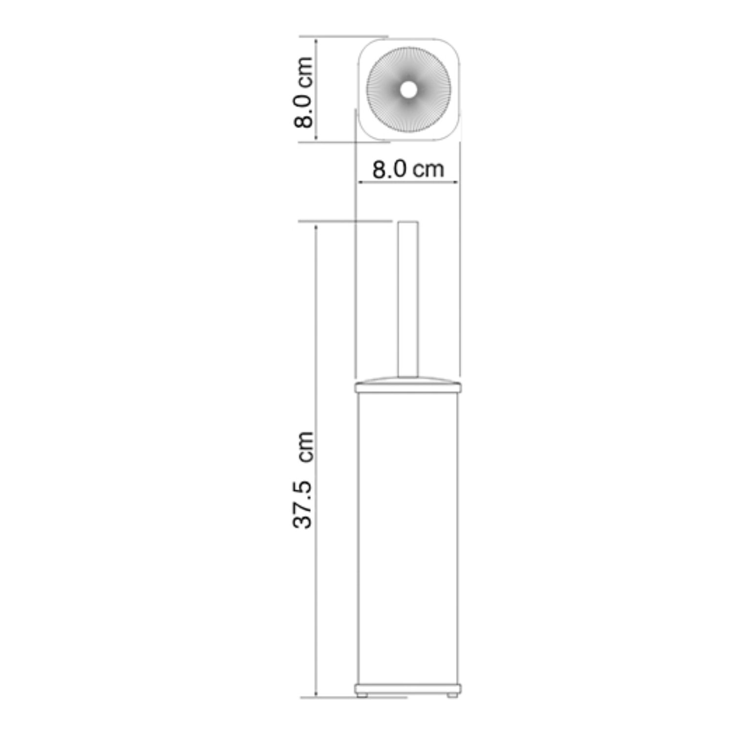 Ершик Wasserkraft K-1117Black