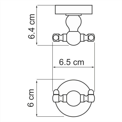 Крючок Wasserkraft Diemel 2223D