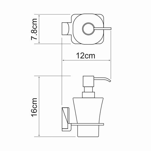 Дозатор Wasserkraft Exter K-5299