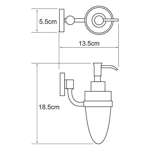 Дозатор Wasserkraft Rhein K-6299