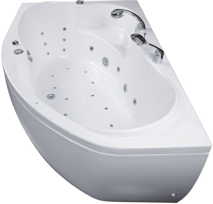 Акриловая ванна Aquanet Capri 00205345 L 170x110 с каркасом