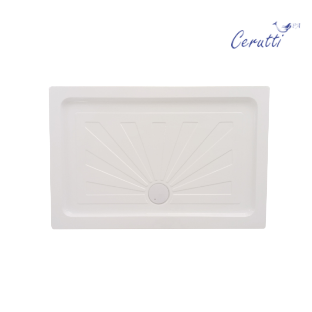 Поддон для душа Cerutti Spa QR110 110х80 см, белый