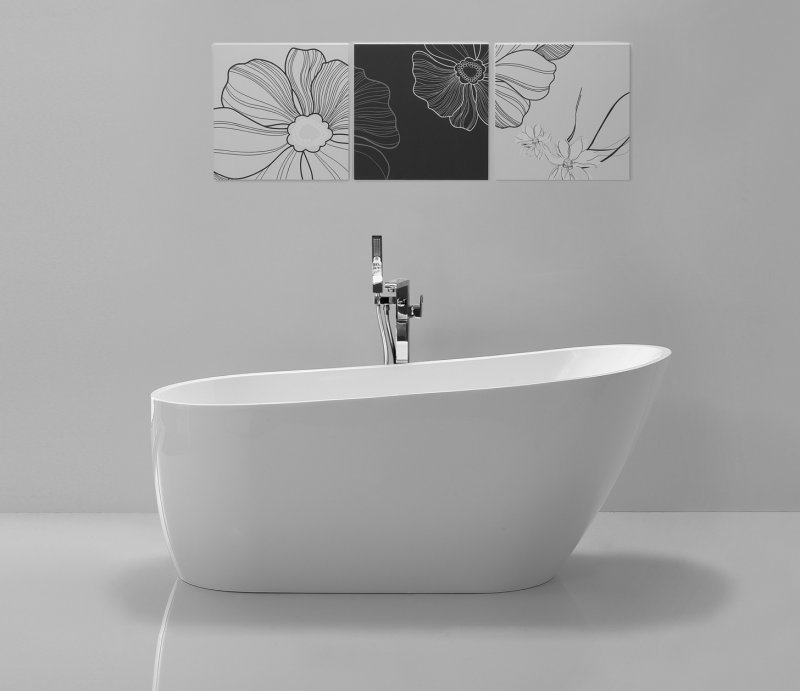 Акриловая ванна BelBagno BB62-1700-W0 170x72