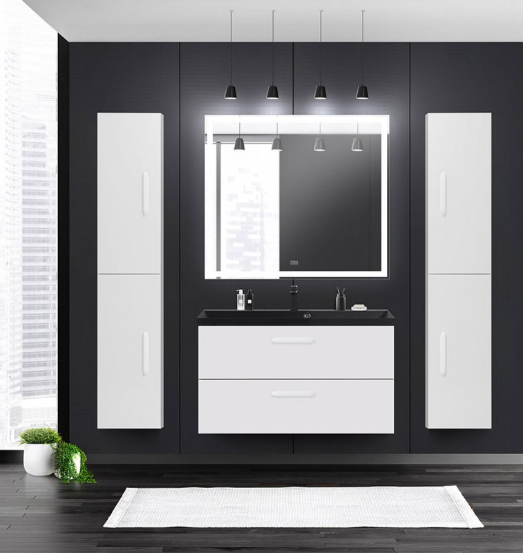 Шкаф-пенал BelBagno Aurora 30 R bianco opaco