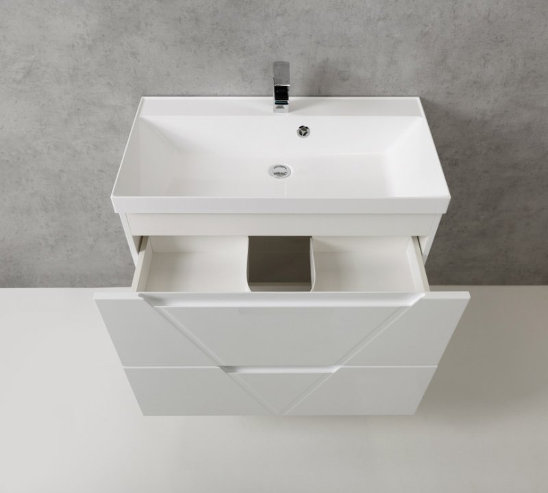 Тумба для комплекта BelBagno Vittoria 90 bianco lucido