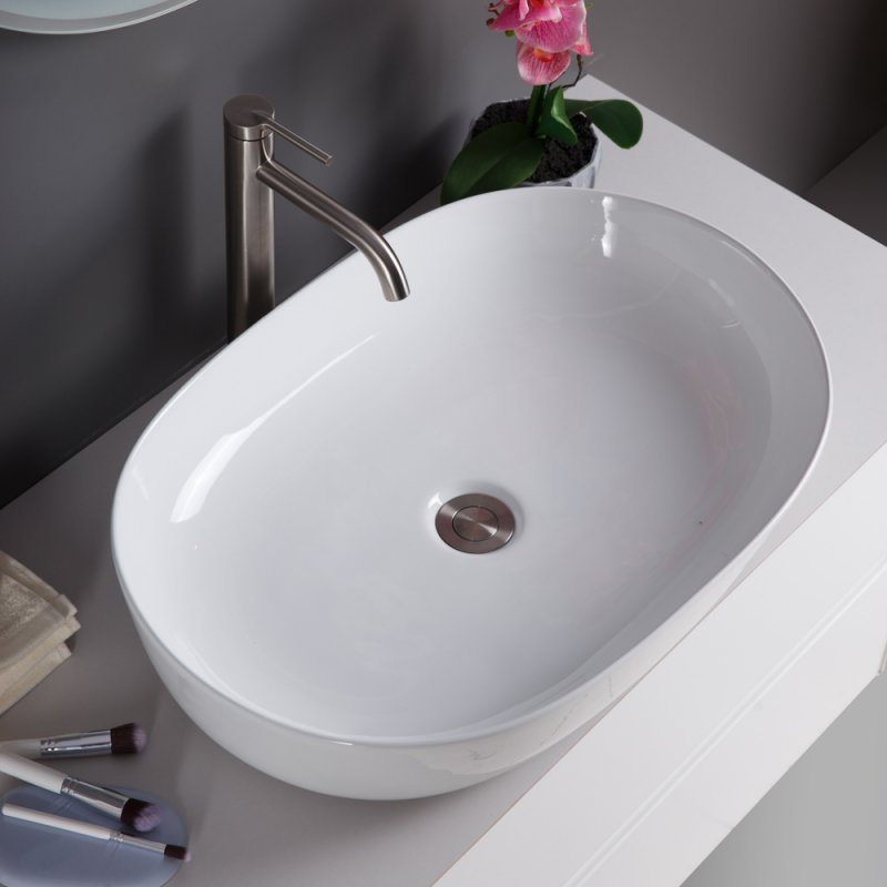 Раковина BelBagno BB1348 накладная