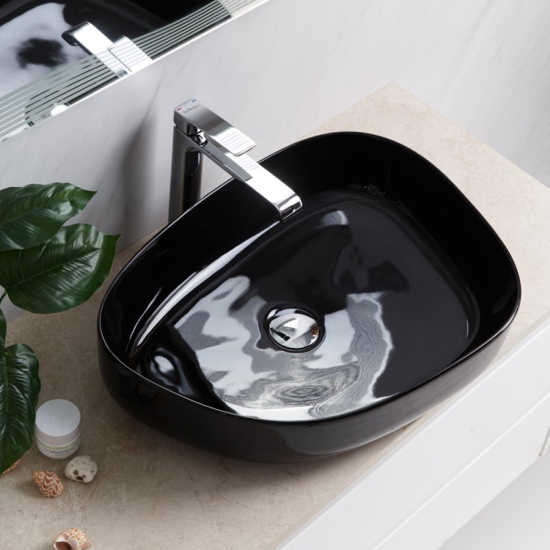 Раковина BelBagno BB1435-NERO