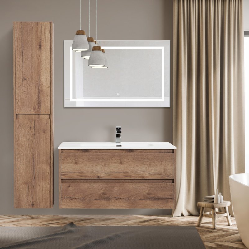 Зеркало BelBagno Kraft SPC-KRAFT-985-685-TCH-WARM с подогревом