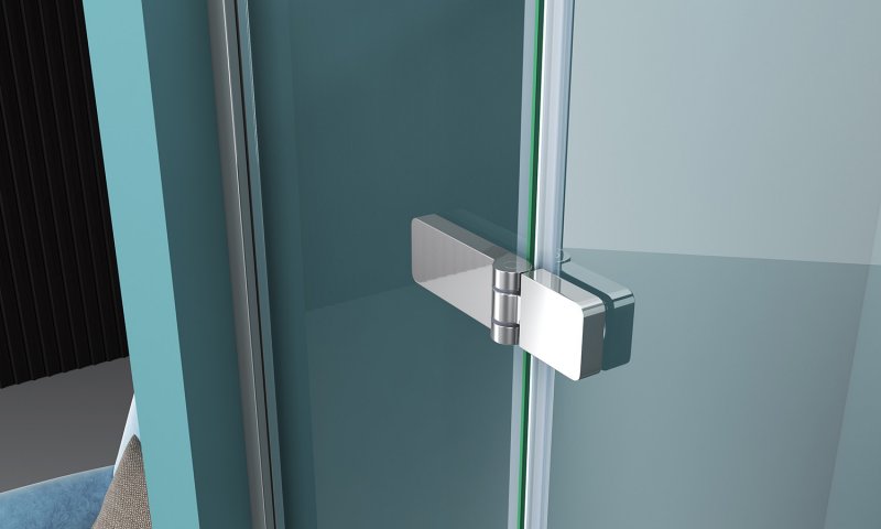 Душевая дверь в нишу BelBagno Kraft B-12-60/20-C-Cr L