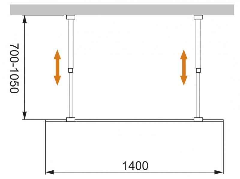 Душевая перегородка Cezares Liberta -L-2-90-GR-Cr