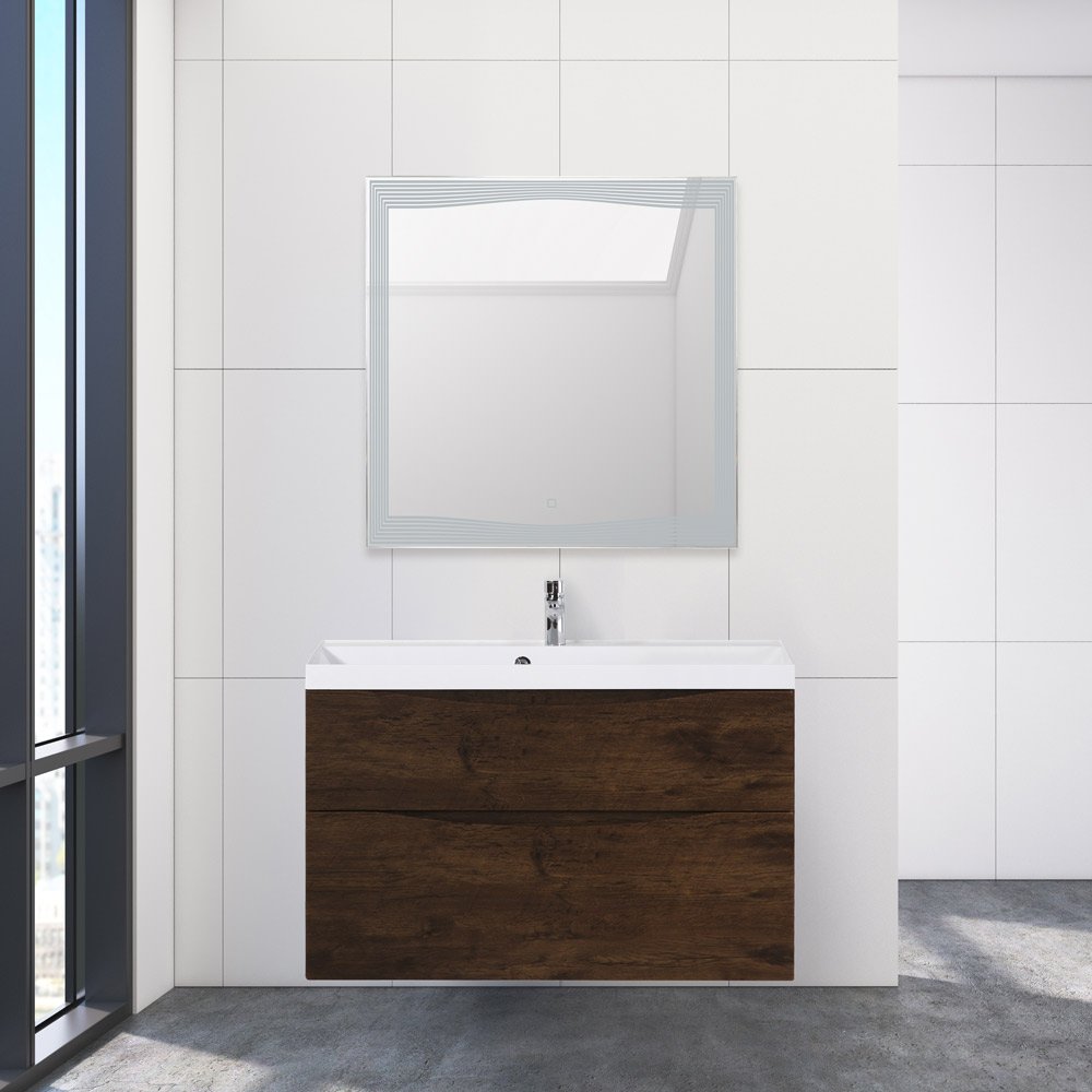 Тумба для комплекта BelBagno Marino H100 bianco lucido