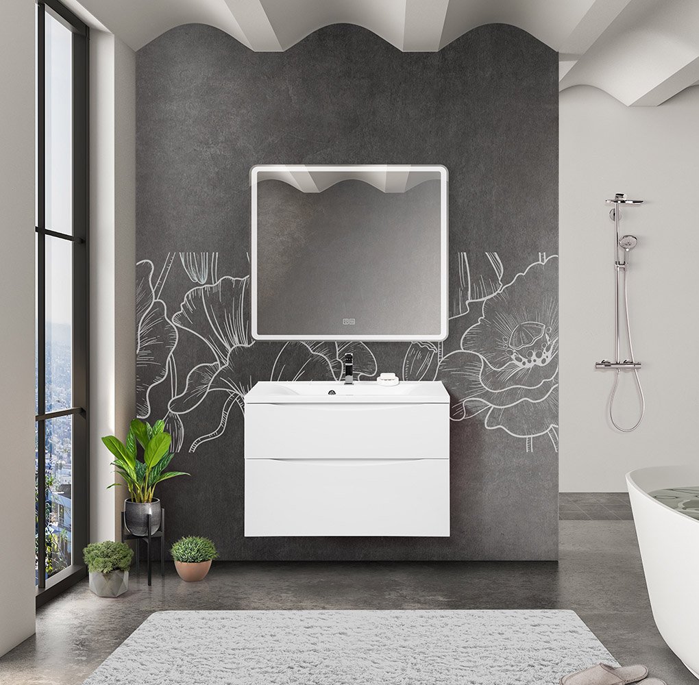 Тумба для комплекта BelBagno Marino H80 rovere nature