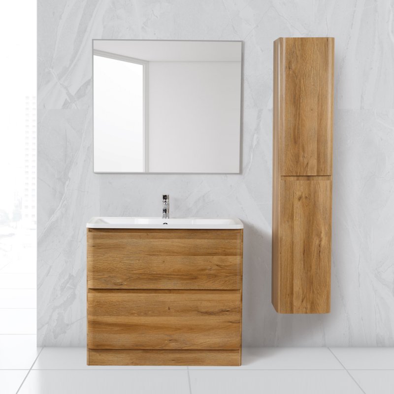 Тумба для комплекта BelBagno Albano 100 напольная, bianco lucido