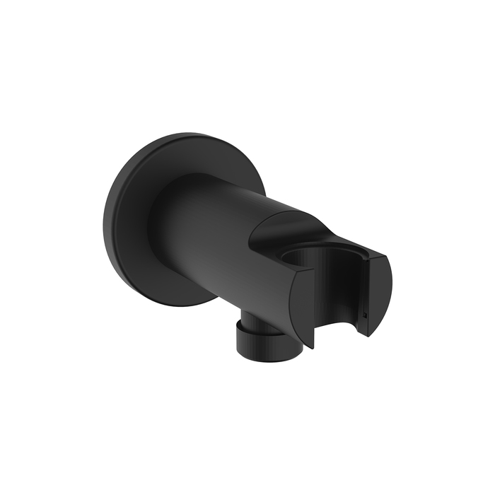 Шланговое подключение IDDIS Built-in Shower Accessories 003BL01i62 с держателем, черное