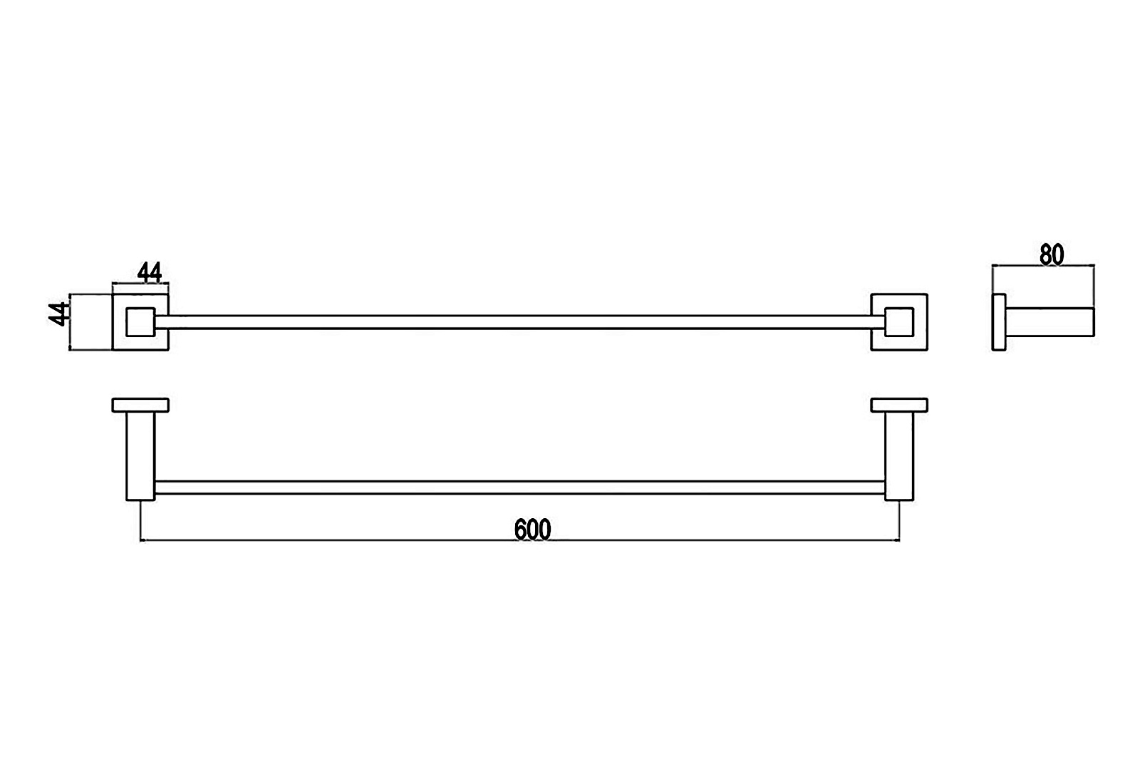 Полотенцедержатель Timo Selene 10053/00 chrome