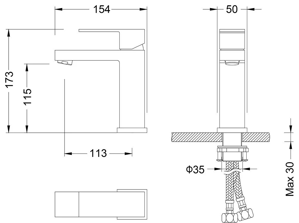 Смеситель для раковины Timo Selene 2061/03F