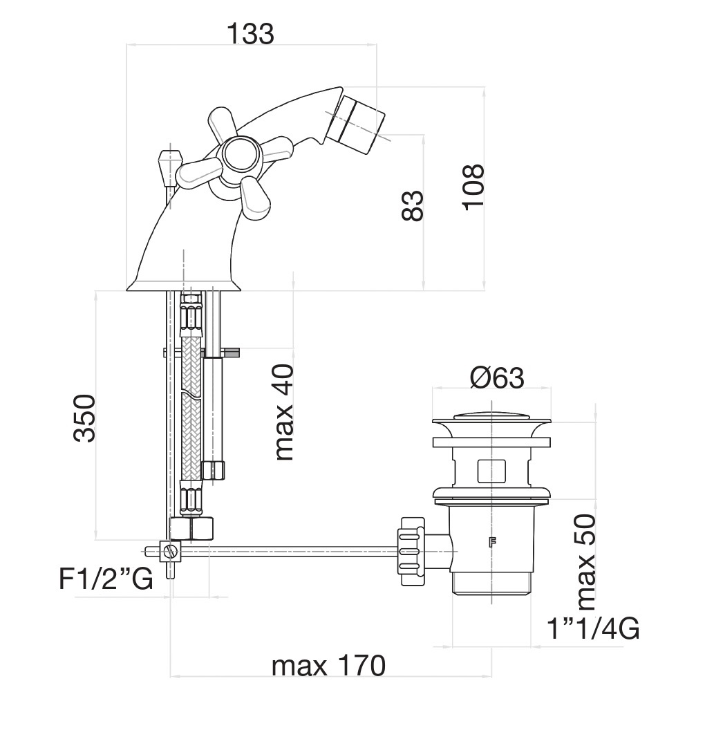 Смеситель Fiore Margot 26ZZ0632