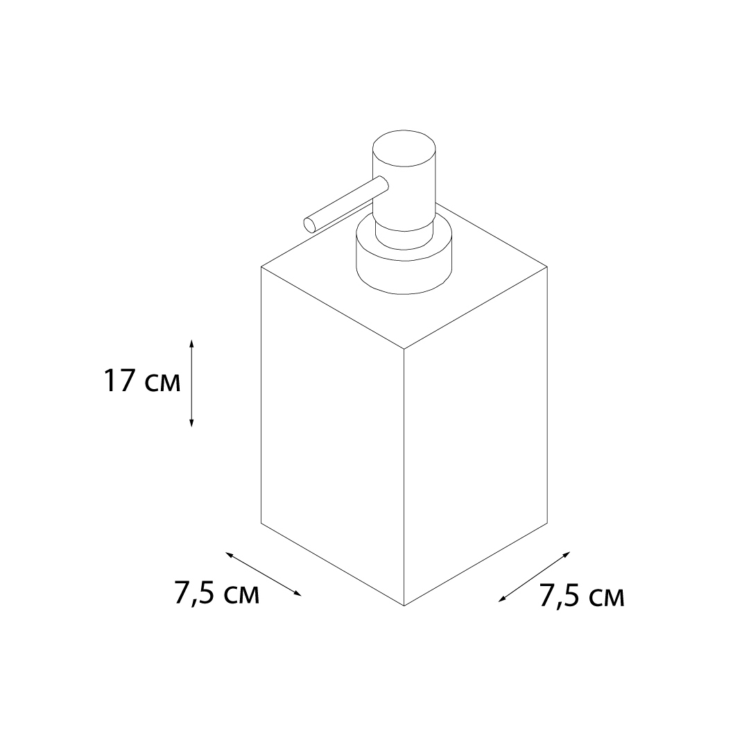 Дозатор Fixsen Gusto FX-300-1