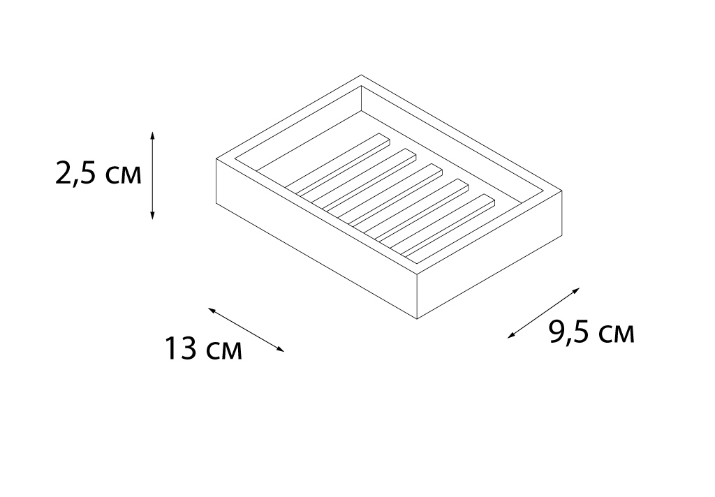 Мыльница Fixsen Gusto FX-300-4