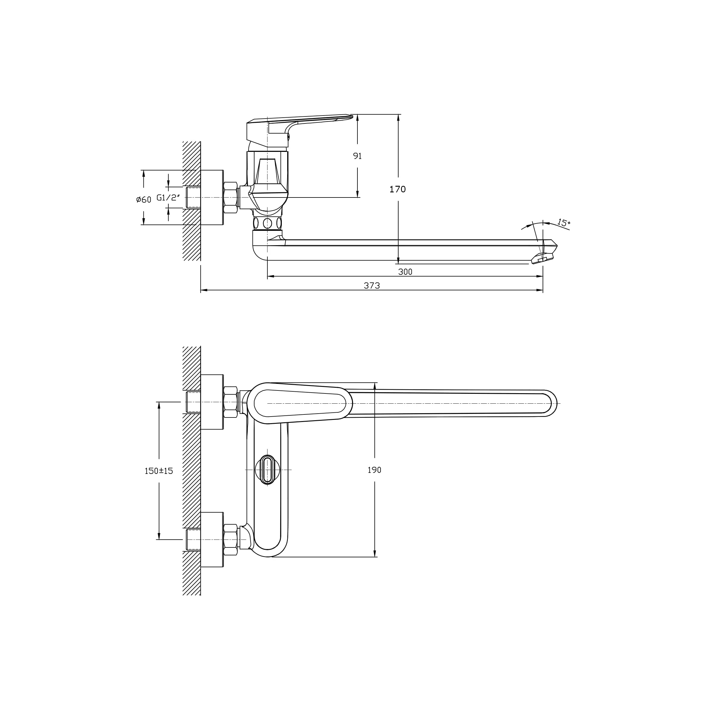 Универсальный смеситель Rush Devon DE7535-51