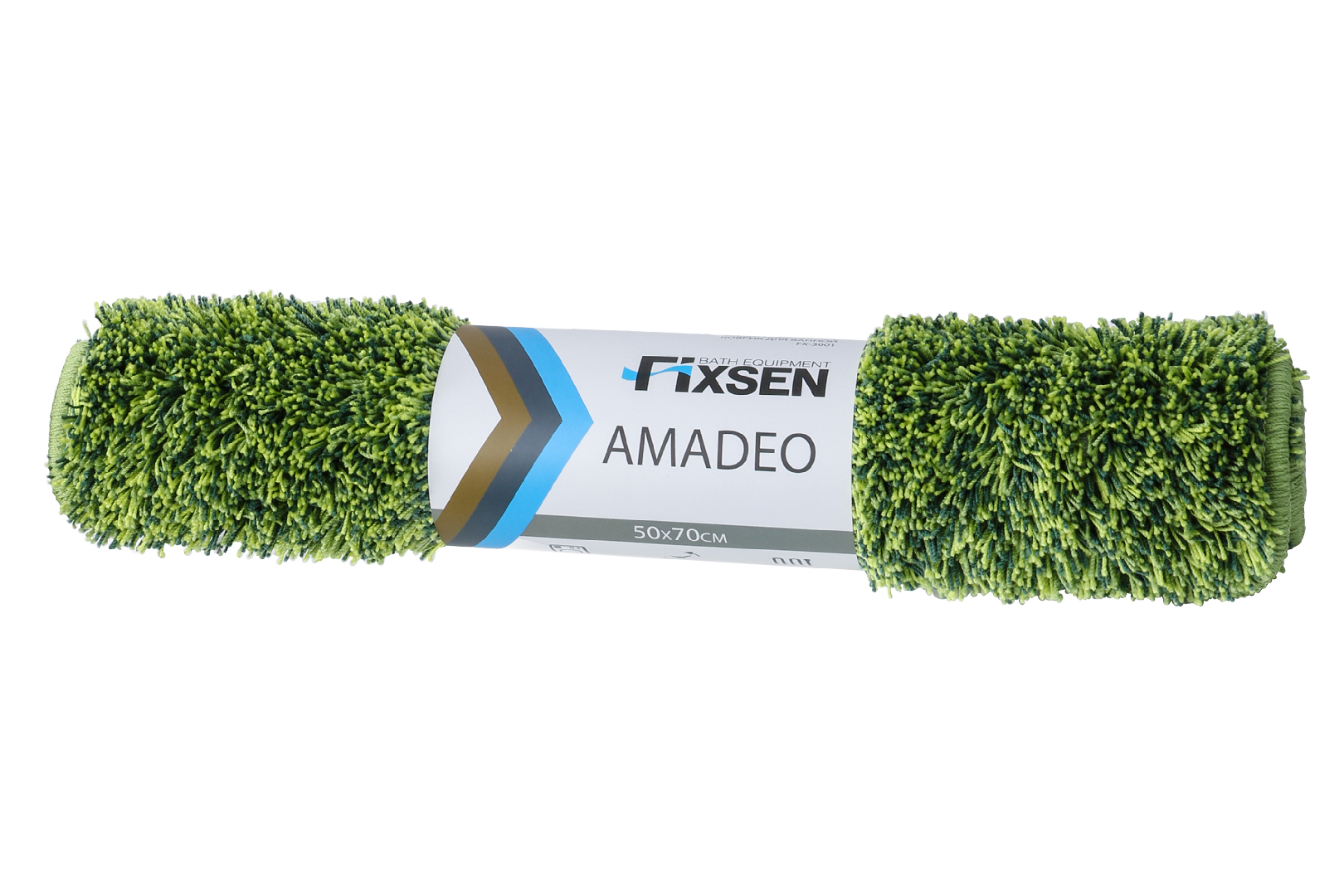 Коврик Fixsen Amadeo FX-3001F 70x50, зеленый