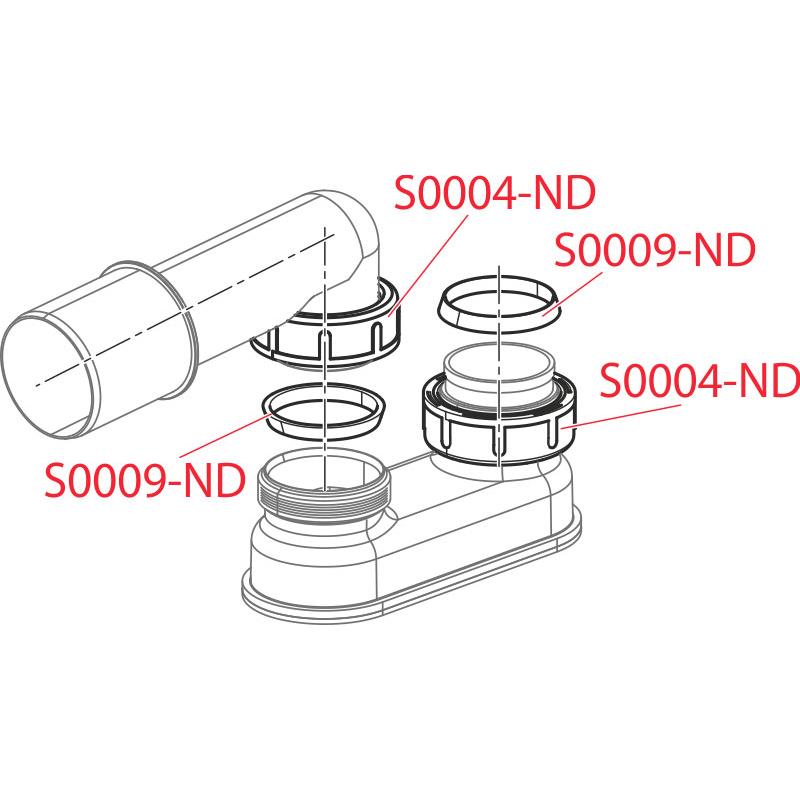 Сифон для ванны AlcaPlast A53-DN50