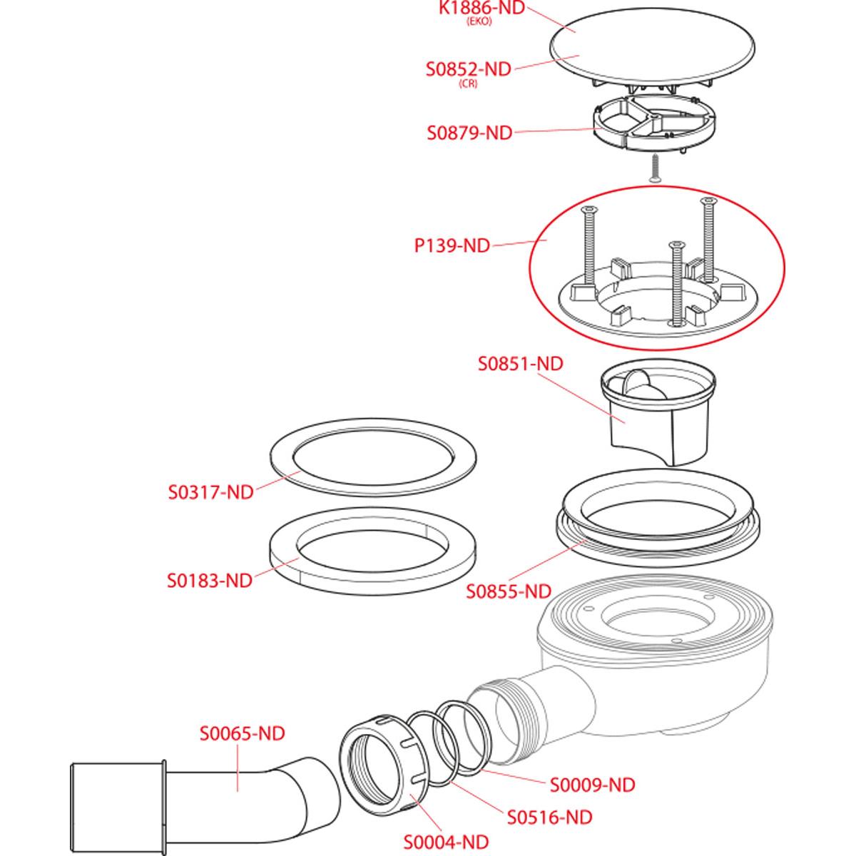 Сифон для поддона AlcaPlast AG210272100 (A491CR)