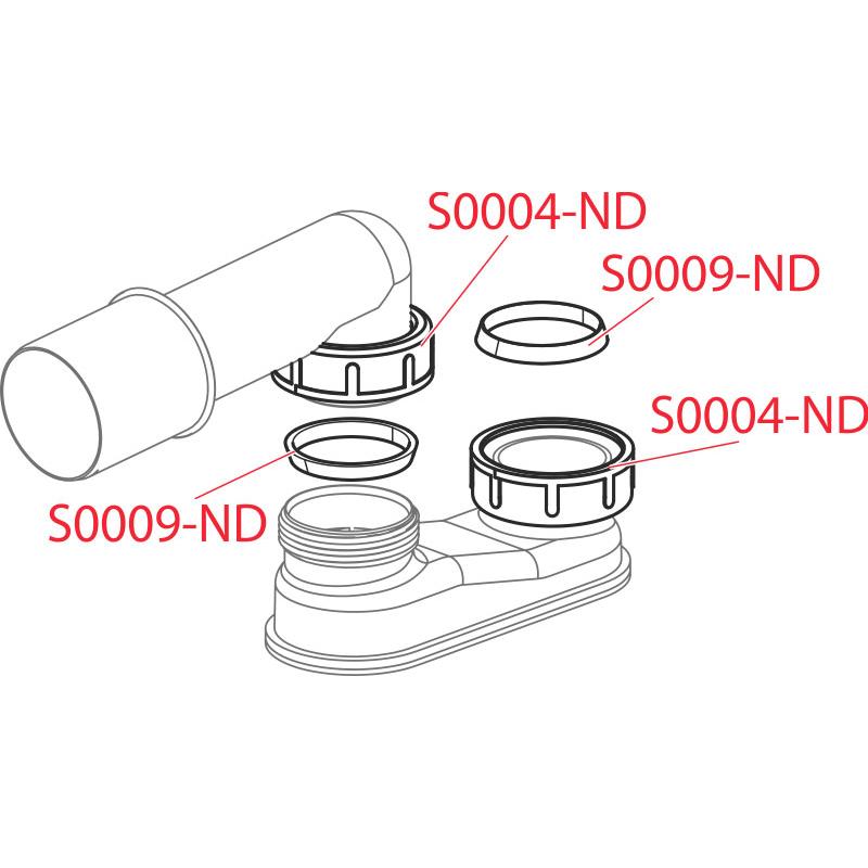 Сифон для ванны AlcaPlast A532-DN50