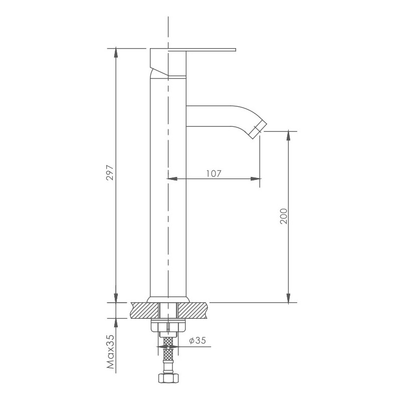 Смеситель для раковины Haiba HB811 HB11811